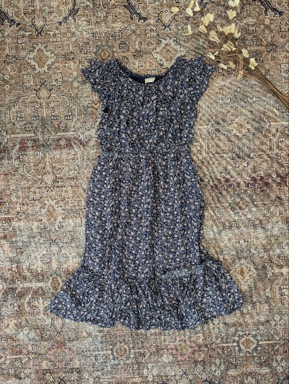 Universal Thread off shoulder midi dress L